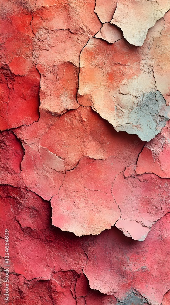 Naklejka premium A subtle sandpaper-like texture in pastel peach.