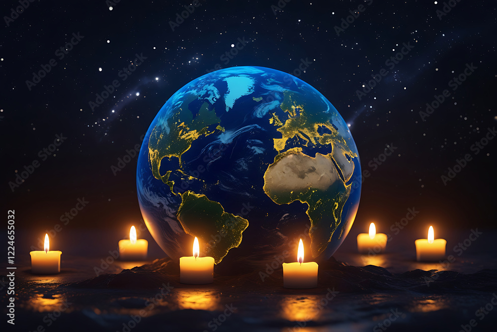 Fototapeta premium World Candle Day