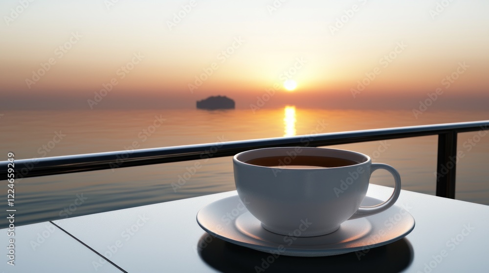 Sunrise Tea by the Ocean Sunrise Tea by the Ocean
