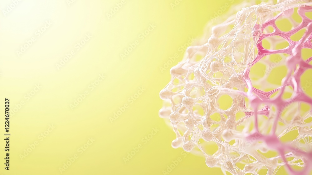 Naklejka premium Abstract Structure of Colorful Organic Cells