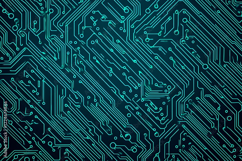 Abstract close-up of a glowing blue digital circuit board, showcasing intricate connections and technological design on a black background.
Abstract close-up of a glowing blue digital circuit board, showcasing intricate connections and technological design on a black background.