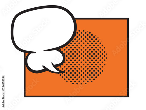 flat design comic style background pop art