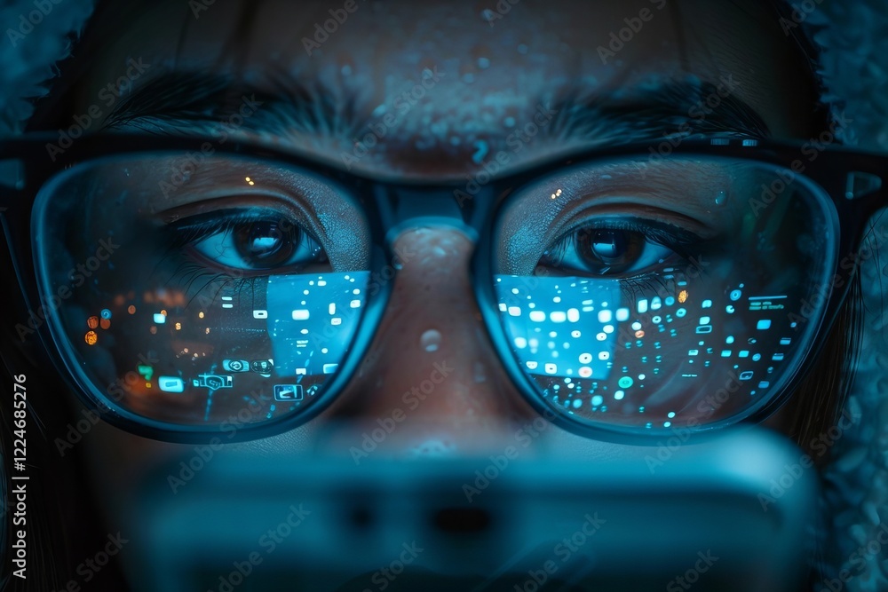 Capturing the Intense Attention of a Person Engrossed in Their Mobile Phone: Depicting a Dependency on Online Social Interactions Capturing the Intense Attention of a Person Engrossed in Their Mobile Phone: Depicting a Dependency on Online Social Interactions