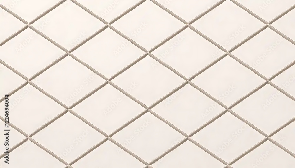 White Tiles Arranged In A Diamond Pattern White Tiles Arranged In A Diamond Pattern
