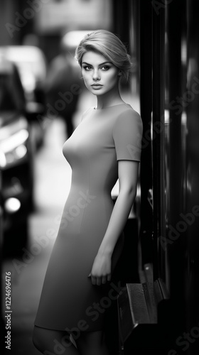 Medium shot of a poised you...