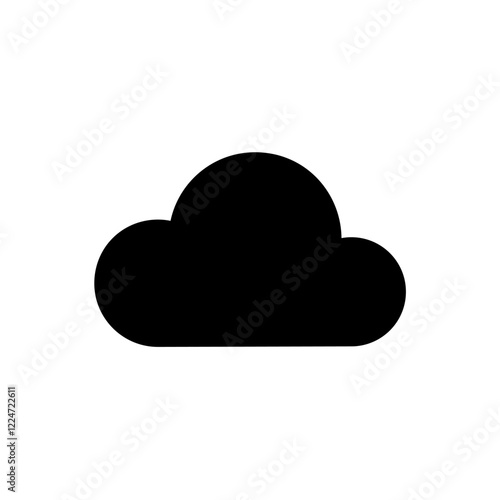 Cloud icon. Cloud icon vector
