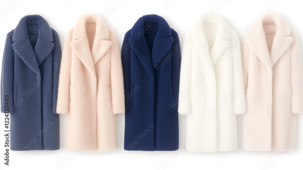 Elegant Long Winter Coats in Various Colors Elegant Long Winter Coats in Various Colors