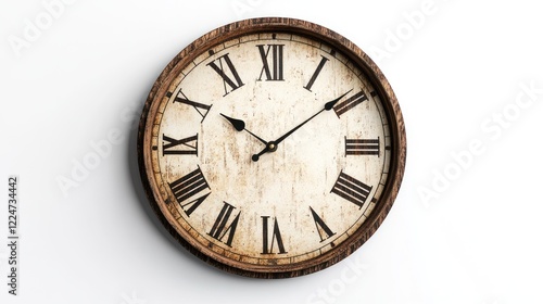 Wallpaper Mural Vintage Wall Clock: A Timeless Piece Torontodigital.ca