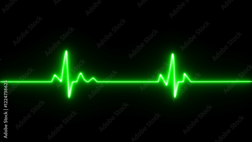 Abstract heartbeat and pulse rate signal. Emergency ECG monitoring illustration. Pulse, heart rhythm, heartbeat cardiogram. Abstract heartbeat and pulse rate signal. Emergency ECG monitoring illustration. Pulse, heart rhythm, heartbeat cardiogram.