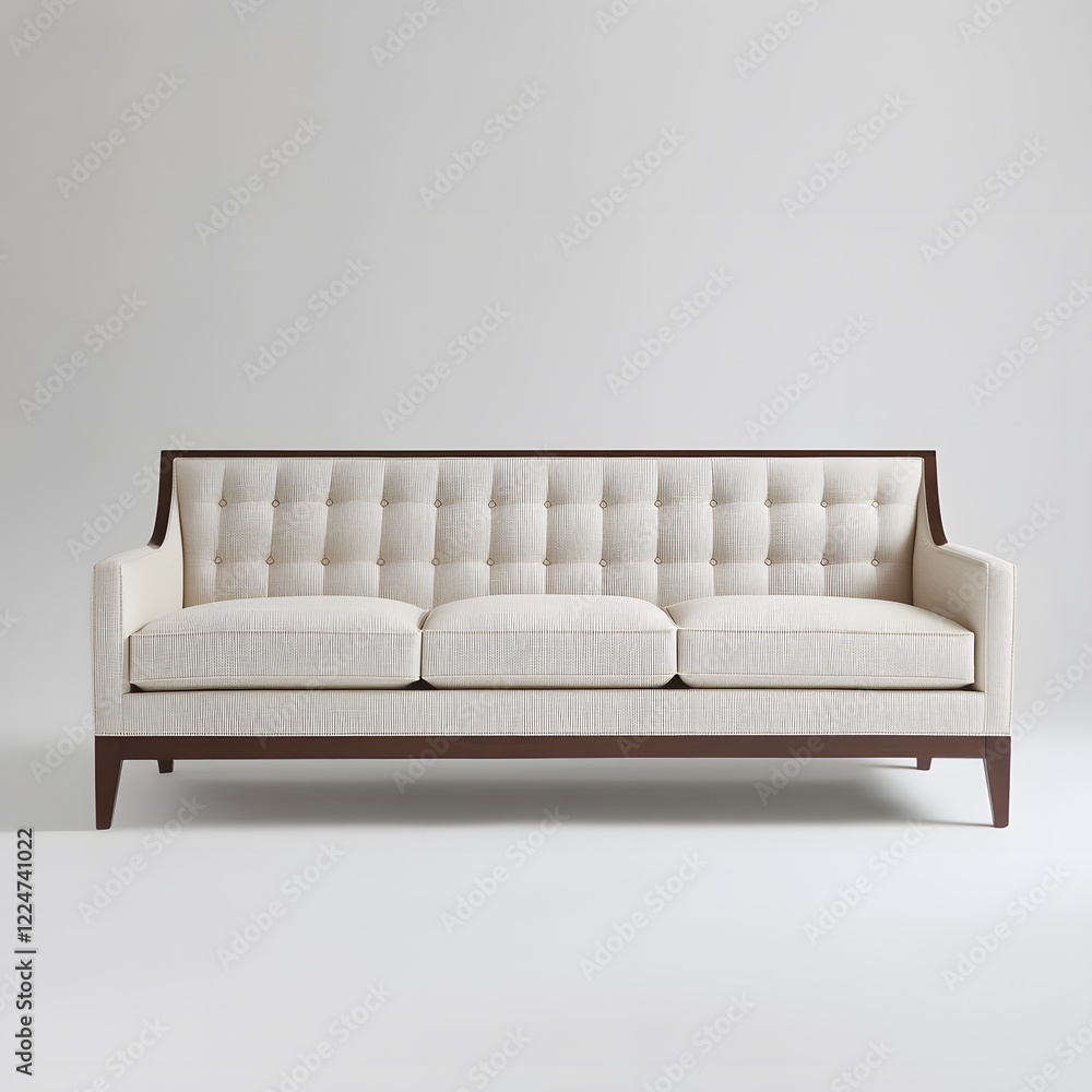 Obraz premium white sofa in a room