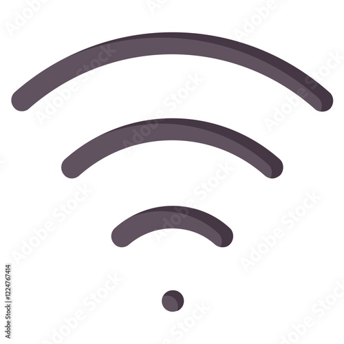 wifi vector flat icon