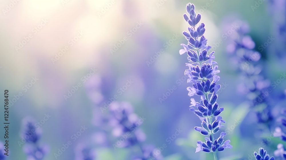 Fototapeta premium lavender flowers close up