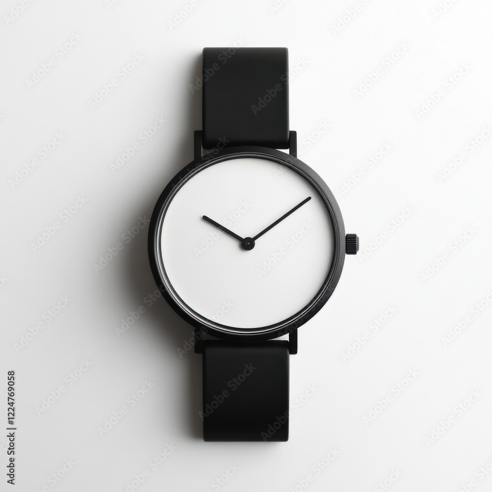 Simple wristwatch mockup Simple wristwatch mockup