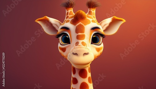 Niedliche Giraffe