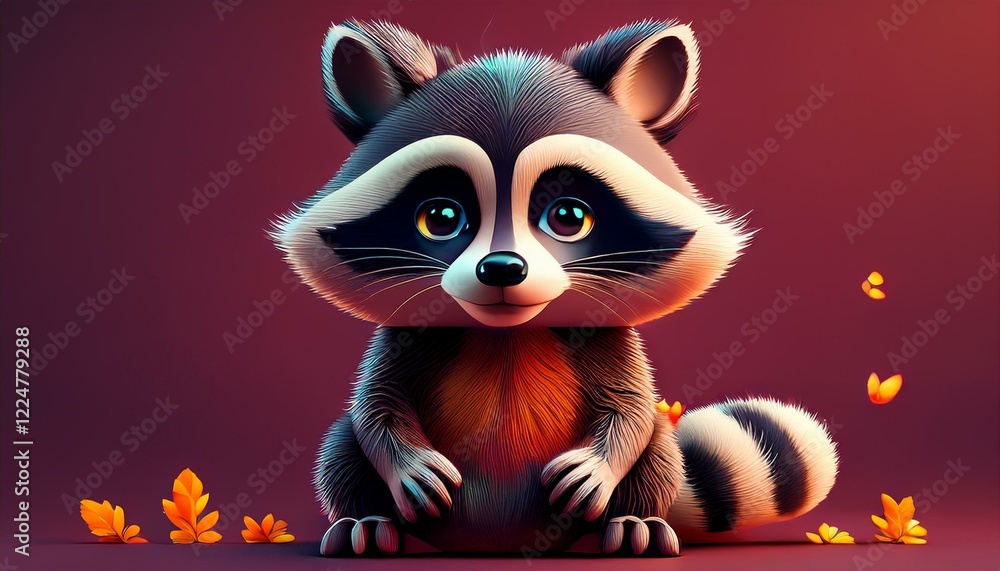 Niedlicher Waschbär Niedlicher Waschbär