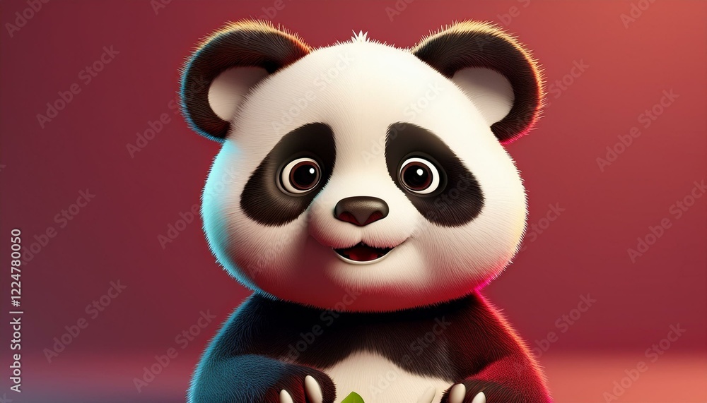 Niedlicher Pandabär Niedlicher Pandabär