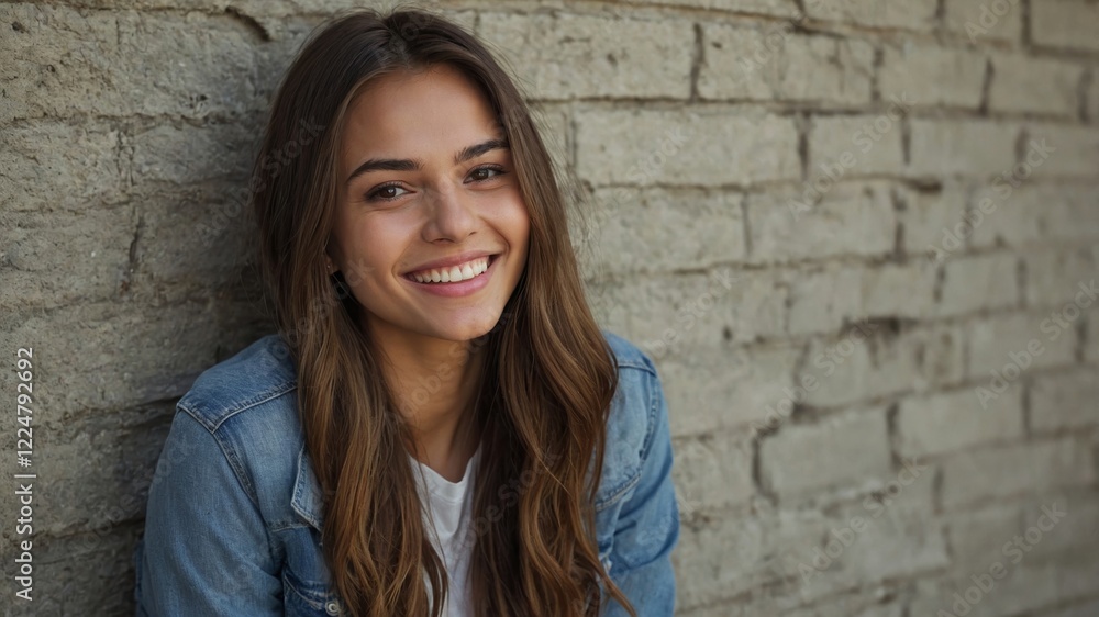 A smiling young adult model with a friendly expression, 20-25 years old, casually dressed in modern attire. A smiling young adult model with a friendly expression, 20-25 years old, casually dressed in modern attire.
