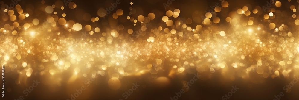 Glittering Golden Bokeh Lights Creating a Magical and Enchanting Background for Celebrations and Festive Occasions Glittering Golden Bokeh Lights Creating a Magical and Enchanting Background for Celebrations and Festive Occasions