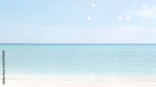 Serene Coastal Landscape Me...