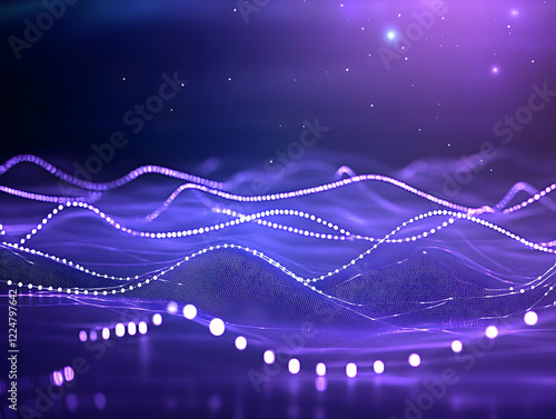 Abstract 3D landscape forms...