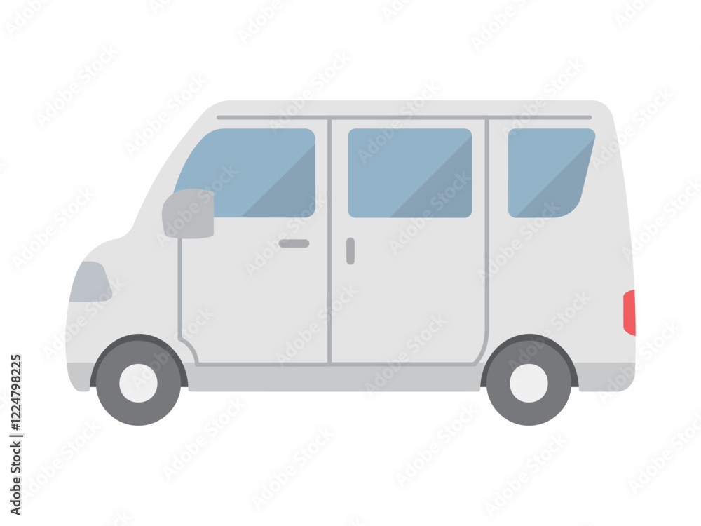 グレーの車 グレーの車