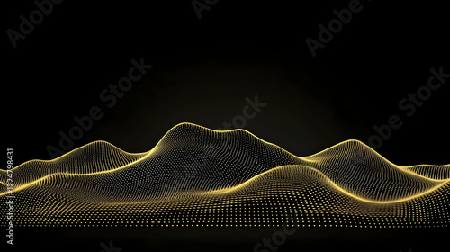 Golden Particle Landscape F...
