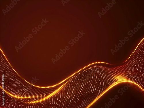 Abstract Background with Gl...