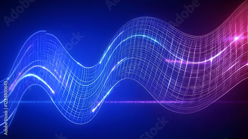 Abstract Background Shows G...