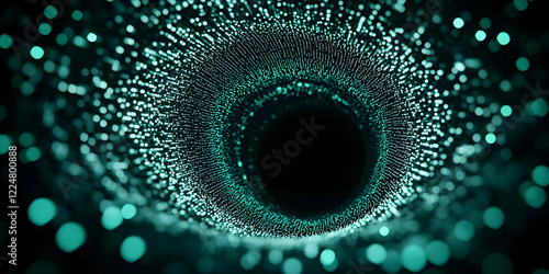 Abstract 3D Tunnel Forms wi...