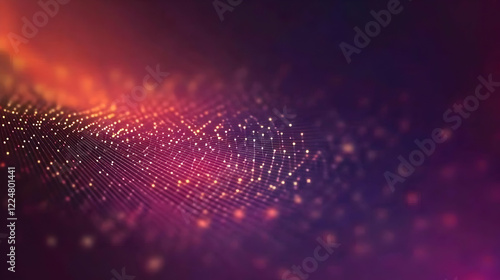 Abstract Background with Gl...