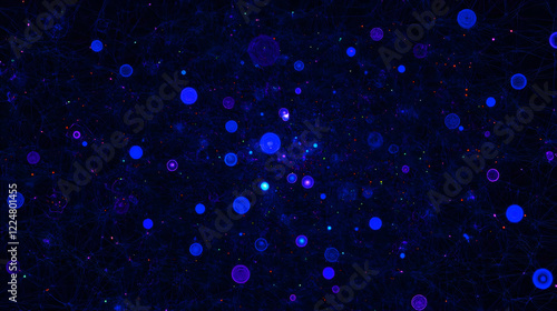 Abstract Background Shows G...