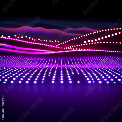 Abstract Background Creates...