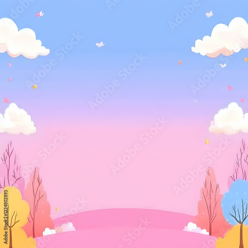 Whimsical Landscape Illustr...