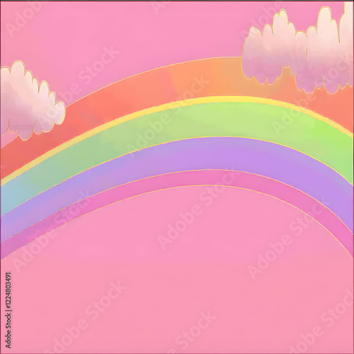 Whimsical Rainbow Arcing Ac...