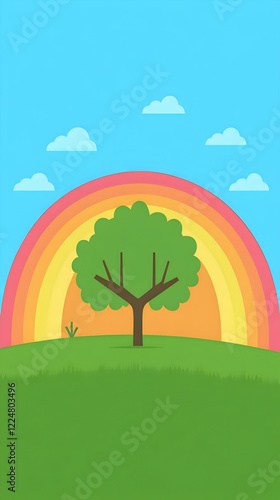 Whimsical Illustration of a...