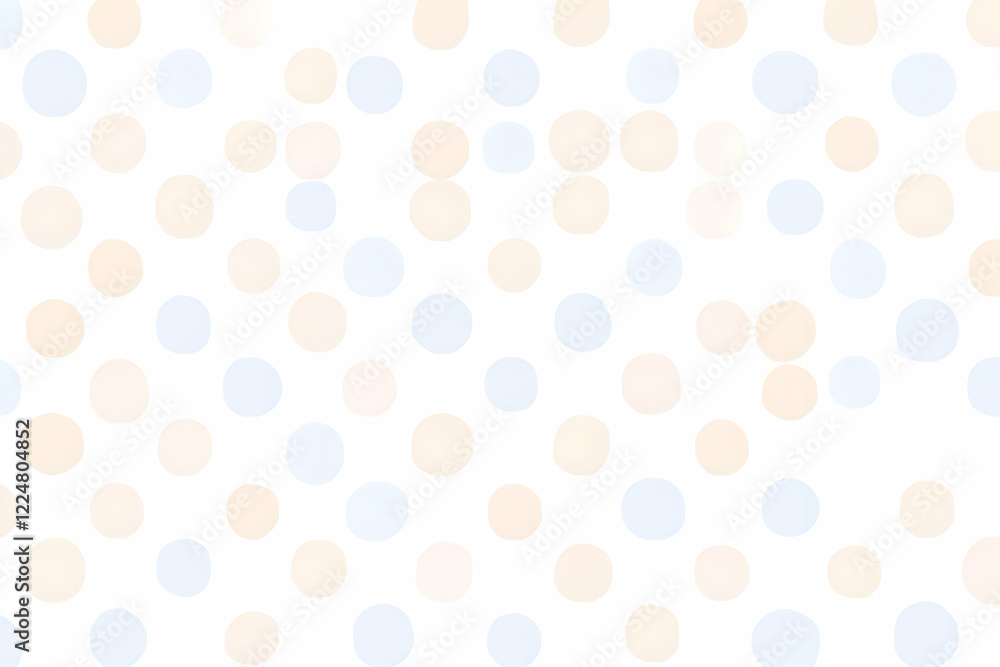 Pastel Polka Dot Pattern Creates a Soft and Dreamy Background Design Pastel Polka Dot Pattern Creates a Soft and Dreamy Background Design