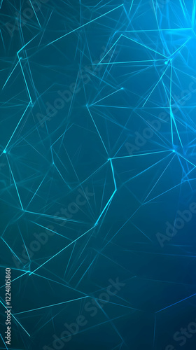 Abstract Blue Network Backg...