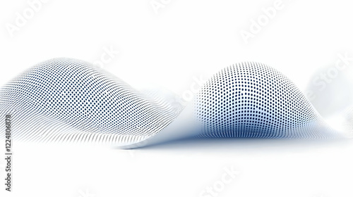 Abstract 3D Wave Pattern Fl...