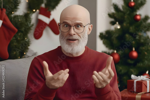 Bald Man Explains Something...