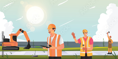 man with a megaphone