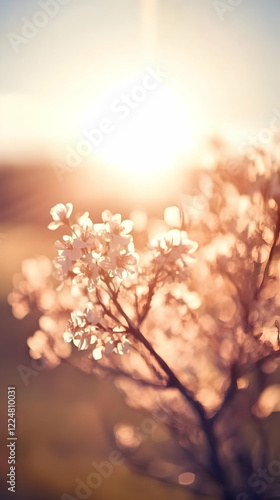 Blooming Flowers Glow Beaut...