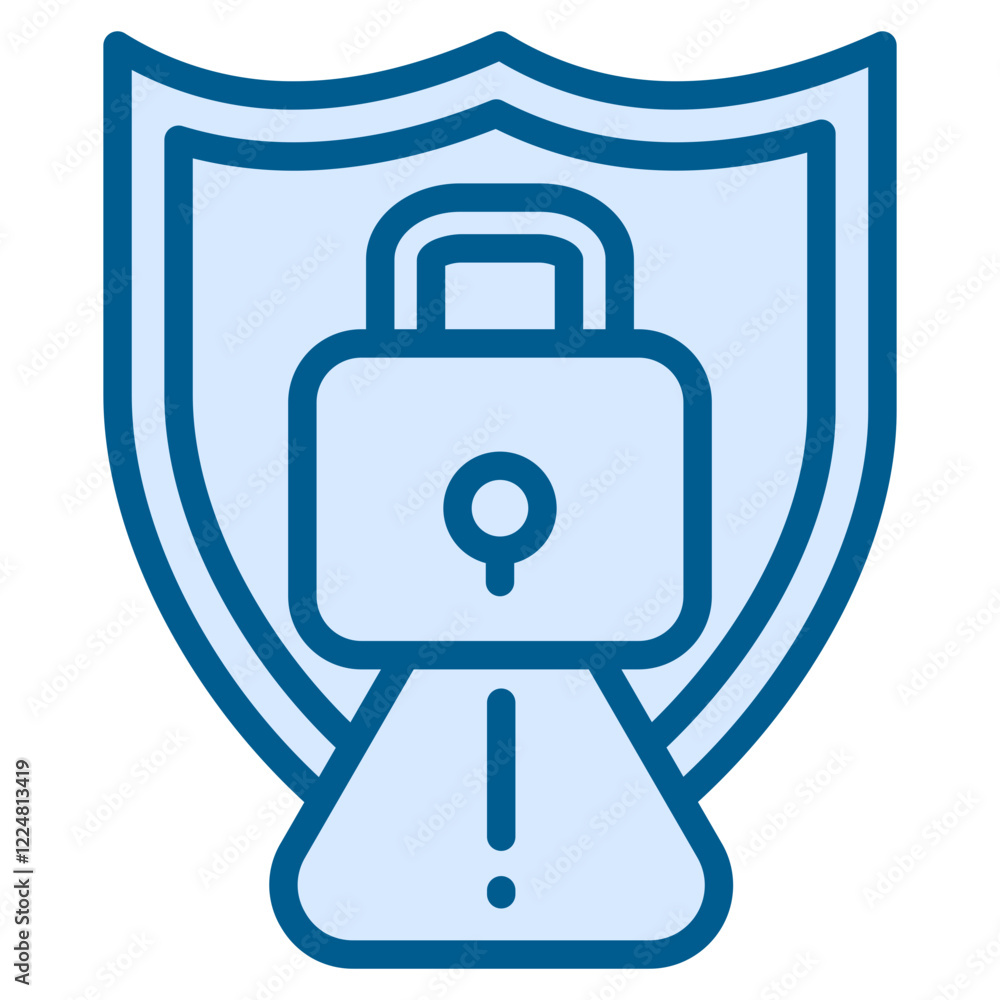 Security Breach Icon Security Breach Icon