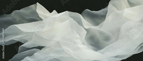Wallpaper Mural Detailed paper texture overlay with space for text on a black background Torontodigital.ca