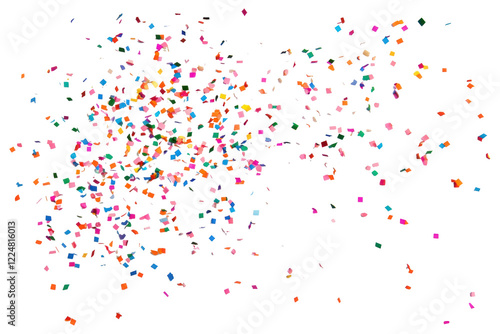 Wallpaper Mural PNG Colorful confetti paper background celebration decoration. Torontodigital.ca