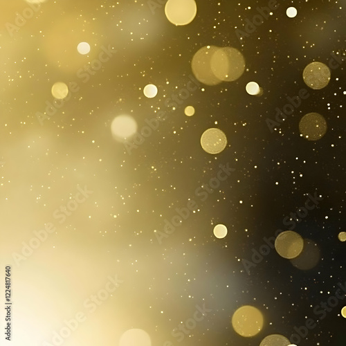 Abstract Gold Background Sp...