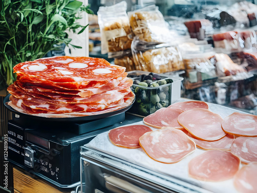 Freshly Sliced Cold Cuts Di...