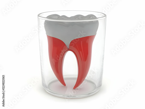 3D Render of a Tooth Inside...