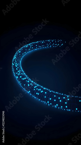 Abstract 3D Illustration of...