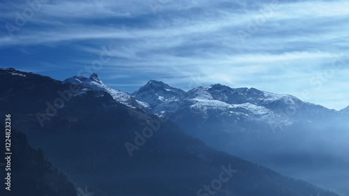 panorama of the mountains