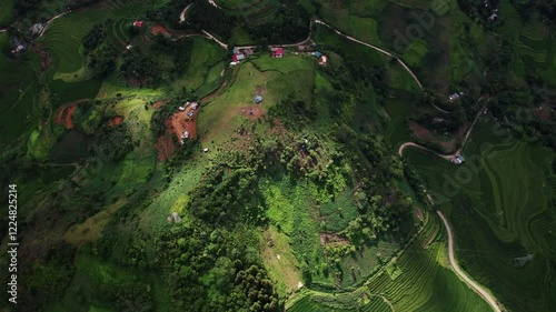 Mountain from above